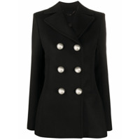 Paco Rabanne fitted double-breasted blazer - Preto