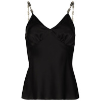 Paco Rabanne Regata com acabamento de corrente - Preto