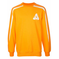 Palace Moletom com estampa de logo - Laranja