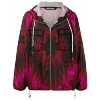 Palm Angels Arizona geometric-print windbreaker - Vermelho