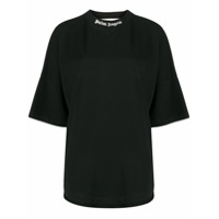 Palm Angels Camiseta com estampa de logo - Preto