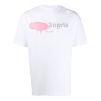 Palm Angels Camiseta Miami com estampa de logo - Branco