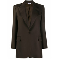 P.A.R.O.S.H. Blazer com abotoamento simples e lapelas - Marrom