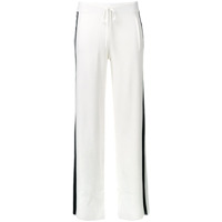 P.A.R.O.S.H. Calça com listra contrastante - Branco