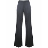 P.A.R.O.S.H. Calça flare com fechamento oculto - Cinza