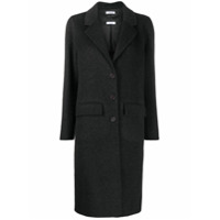 P.A.R.O.S.H. Casaco com abotoamento simples de lã - Cinza