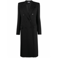 P.A.R.O.S.H. Casaco de alfaiataria midi com abotoamento duplo - Preto