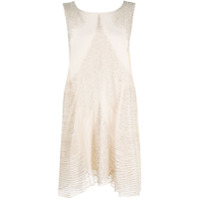 P.A.R.O.S.H. Vestido com bordado de contas - Neutro