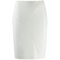 Patrizia Pepe high-waisted fitted skirt - Branco
