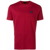Paul & Shark Camiseta com patch de logo - Vermelho