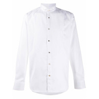 Paul Smith Camisa de algodão com pregas - Branco