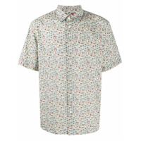 Paul Smith Camisa mangas curtas com estampa floral - Branco