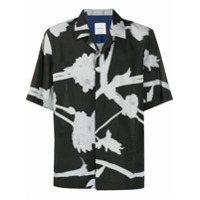 Paul Smith Camisa mangas curtas com estampa floral - Preto