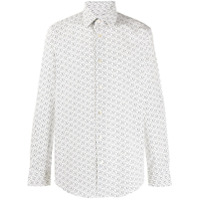 Paul Smith Camisa slim com estampa floral - Branco