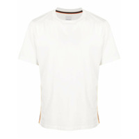 Paul Smith Camiseta com detalhe de listras - Branco
