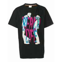 Paul Smith Camiseta com estampa Beach Life - Preto