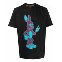 Paul Smith Camiseta com estampa de coelho - Preto