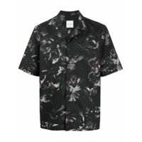 Paul Smith floral print short-sleeved shirt - Cinza