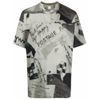 Paul Smith graphic print short-sleeved T-shirt - Cinza