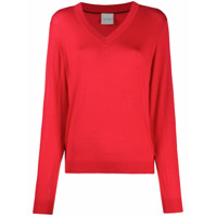 Paul Smith perforated-number sweater - Vermelho