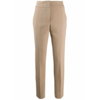 Peserico Calça de alfaiataria cropped - Neutro