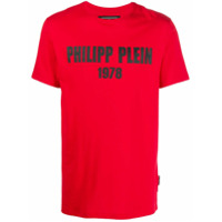 Philipp Plein 1978 logo print T-shirt - Vermelho