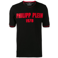 Philipp Plein Camiseta com aplicação de estrela - Preto