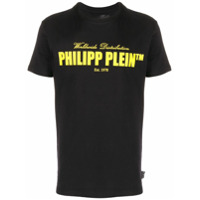 Philipp Plein Camiseta com estampa de logo - Preto