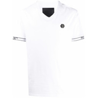 Philipp Plein Camiseta de algodão TM - Branco