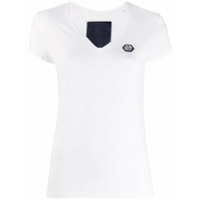 Philipp Plein Camiseta decote em V - Branco