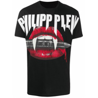 Philipp Plein Camiseta Vampire de algodão - Preto