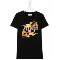 Philipp Plein Junior Camiseta com estampa de caveira - Preto