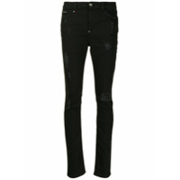 Philipp Plein Statement slim-fit jeans - Preto