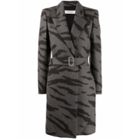 Philosophy Di Lorenzo Serafini Casaco com estampa e cinto - Preto