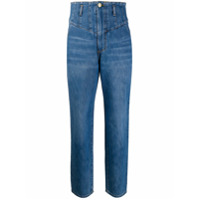Pinko Calça jeans cenoura cintura alta - Azul