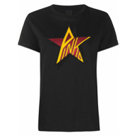 Pinko Camiseta com estampa de estrelas - Preto