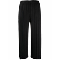 Pleats Please Issey Miyake Calça plissada - Preto