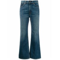 Polo Ralph Lauren Calça jeans cropped flare - Azul