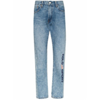 Polo Ralph Lauren Calça jeans reta Varick com logo - Azul