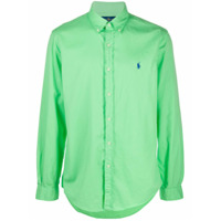 Polo Ralph Lauren Camisa com abotoamento e logo bordado - Verde