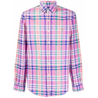 Polo Ralph Lauren Camisa com estampa xadrez - Rosa