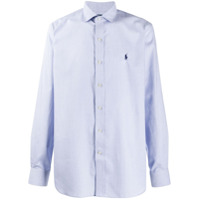 Polo Ralph Lauren Camisa com logo bordado - Azul