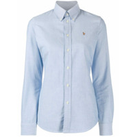 Polo Ralph Lauren Camisa com logo bordado - Azul