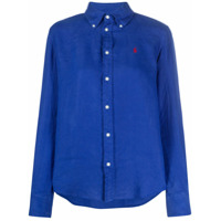 Polo Ralph Lauren Camisa com logo bordado - Azul