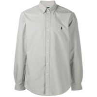 Polo Ralph Lauren Camisa com logo bordado - Cinza