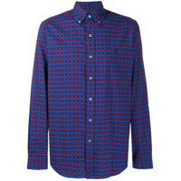 Polo Ralph Lauren Camisa mangas longas com padronagem xadrez - Azul