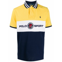 Polo Ralph Lauren Camisa polo com estampa de logo - Amarelo