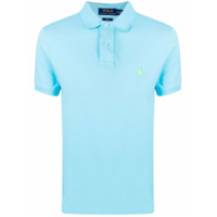 Polo Ralph Lauren Camisa polo com logo bordado - Azul