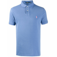 Polo Ralph Lauren Camisa polo com logo bordado - Azul