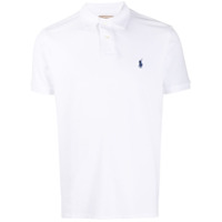 Polo Ralph Lauren Camisa polo com logo bordado contrastante - Branco